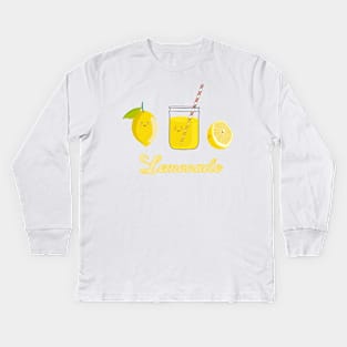 Lemonade stand crew Foodies Kids Long Sleeve T-Shirt